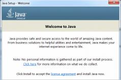 Stiahnite si Java pre minecraft (všetky verzie) Hlavný potenciál platformy