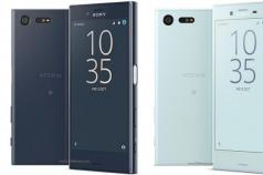 Sony Xperia X Compact - first look Sony xperia x compact smartphone year of manufacture