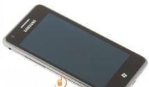 Pregled pametnega telefona Samsung Omnia M (S7530): Windows gost v kraljestvu Android