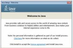 Organizácia a aktualizácie zabezpečenia Java Ako nainštalovať 64-bitový systém Java