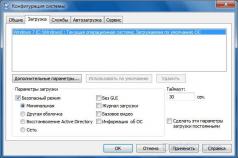Konfiguracija sustava Windows Konfiguracija sustava Windows 7